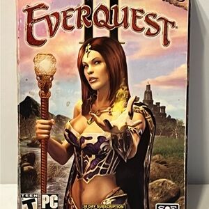 EverQuest II PC Game - Big Box With Poster And Map -Two Disc
